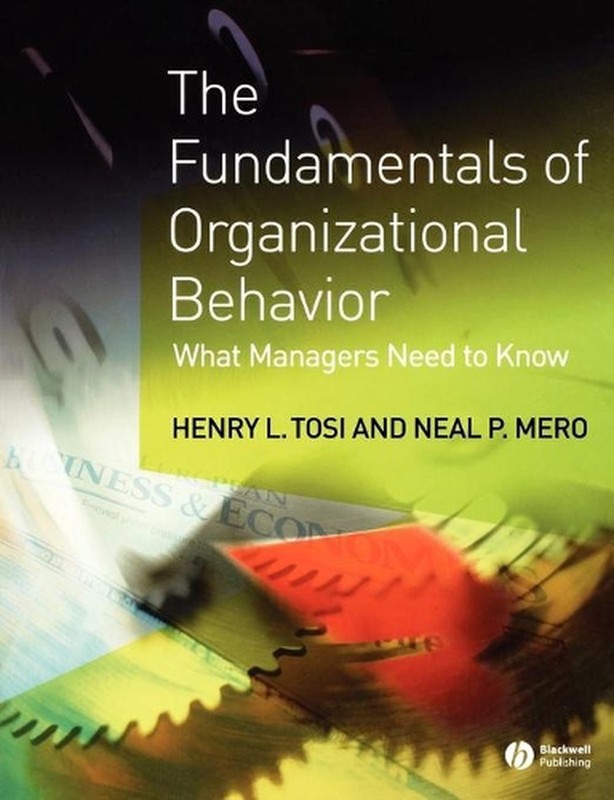 The Fundamentals of Organizational Behavior: What Managers Need to Know by Henry