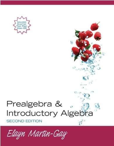 Prealgebra & Introductory Algebra