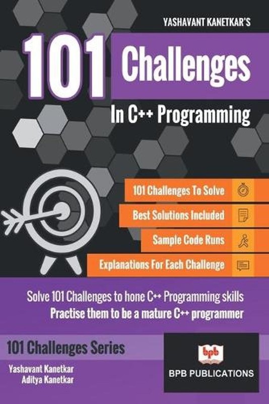 101 Challenges in C++ Programming by Yashavant P. Kanetkar (English) Paperback B