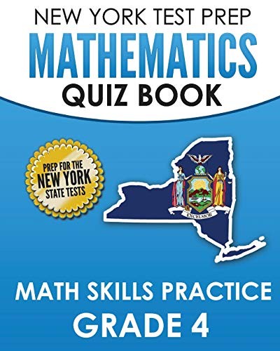 NEW YORK TEST PREP MATHEMATICS QUIZ BOOK MATH SKILLS By N. Hawas **BRAND NEW**