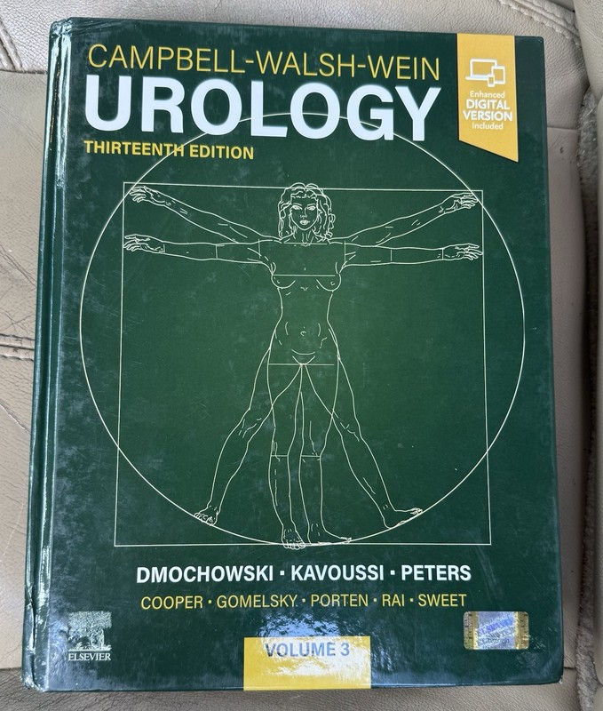 Campbell Walsh Wein Urology: Volume 3 Thirteenth Edition Hardcover Enhanced Digi