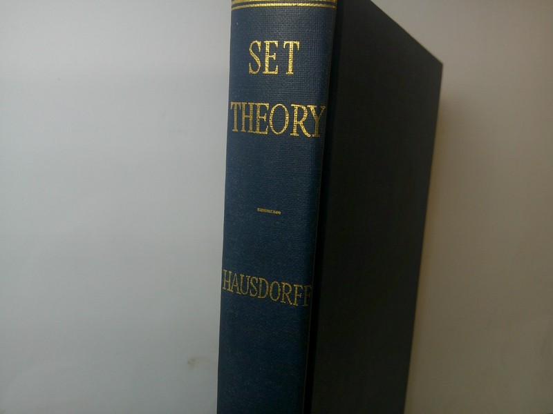 SET THEORY HAUSDORFF 1962 HB VINTAGE MATHEMATICS CLEAN NICE