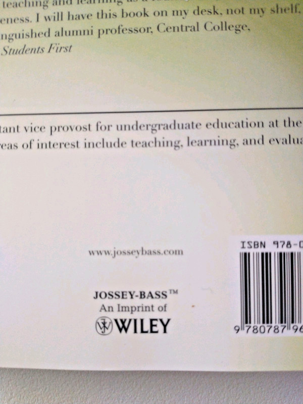 Tools for Teaching 2nd Ed Barbara Gross Davis Teaching Guide Book NEW gallery