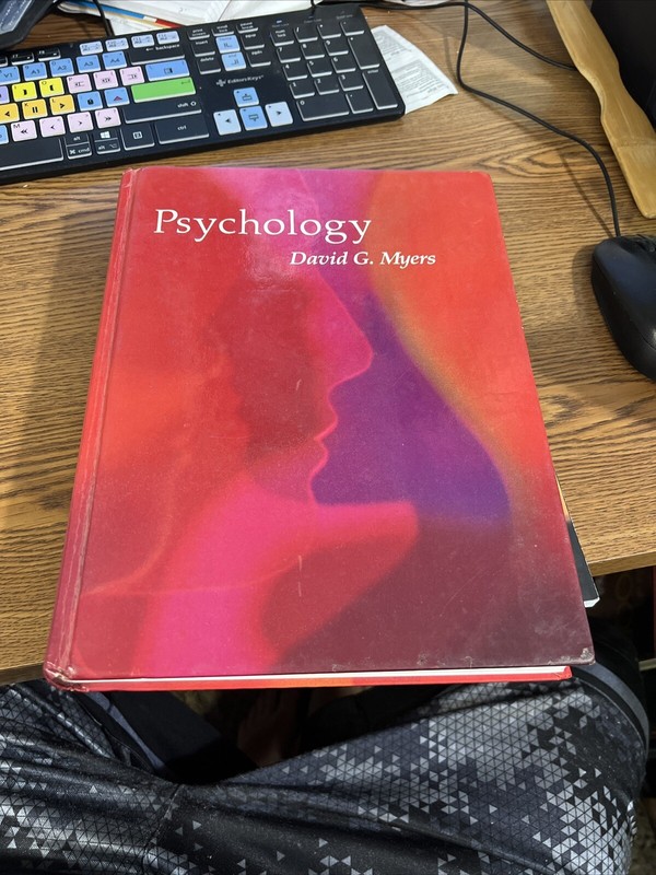 Psychology by David G. Myers – Third Printing (Hardcover, 1987) Textbook