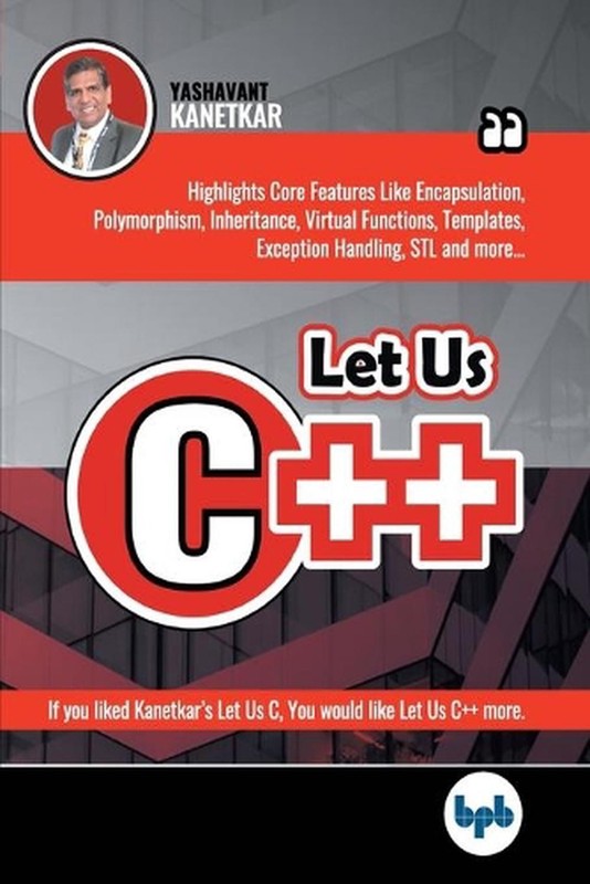 Let Us C++ by Kanetkar Yashavant (English) Paperback Book