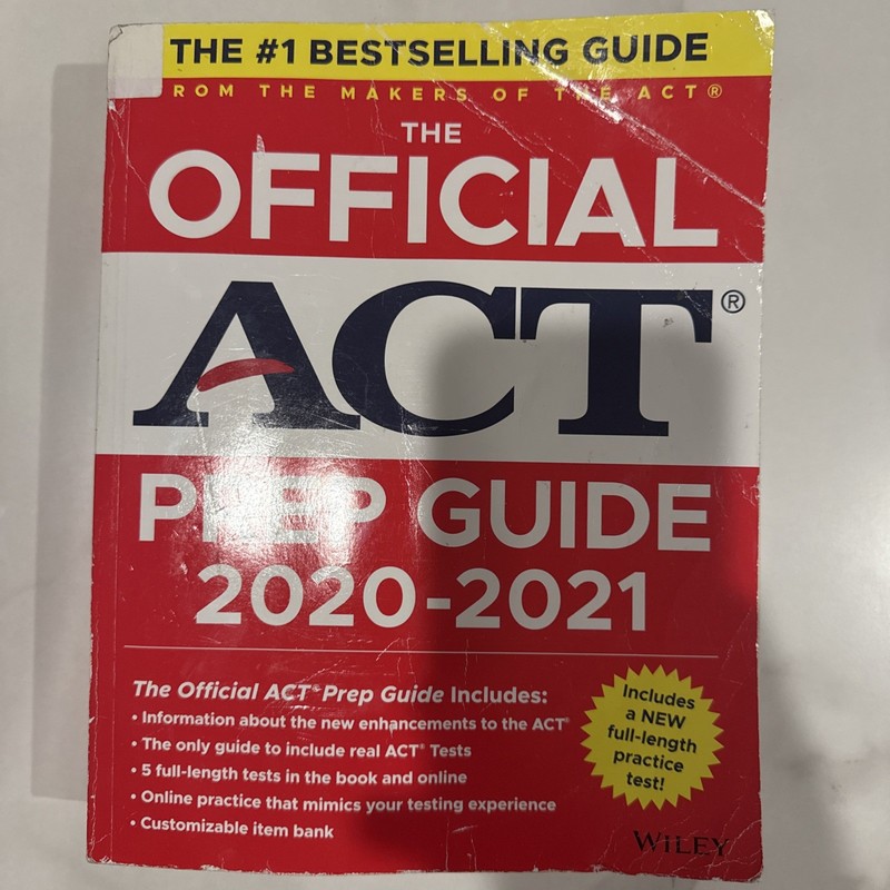 Official ACT Prep Guide 2019-2020, (Book + 5 Practice Tests + Bonus Online…