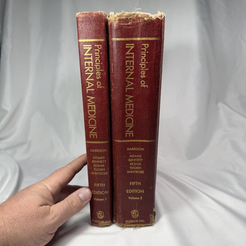 Harrison’s Principles of Internal Medicine, Fifth Edition 1966 (Vol.1 & Vol.2)