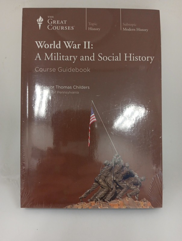 Great Courses World War II A Military And Social History New DVDs With Guidebook