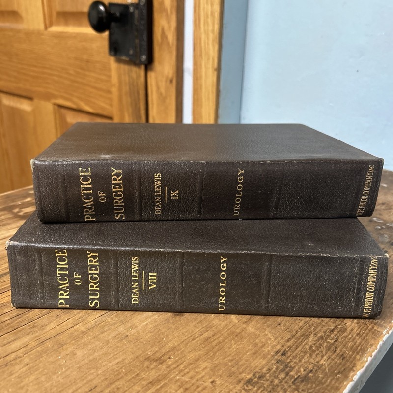 Practice Of Surgery VIII IX – Dean Lewis 1930 Urology W.F. Prior