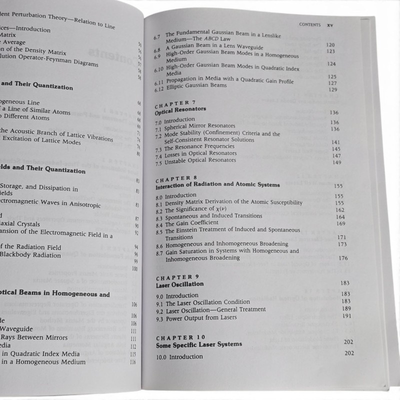 QUANTUM ELECTRONICS: Third Edition (1989) RARE Softcover by Amnon Yariv gallery