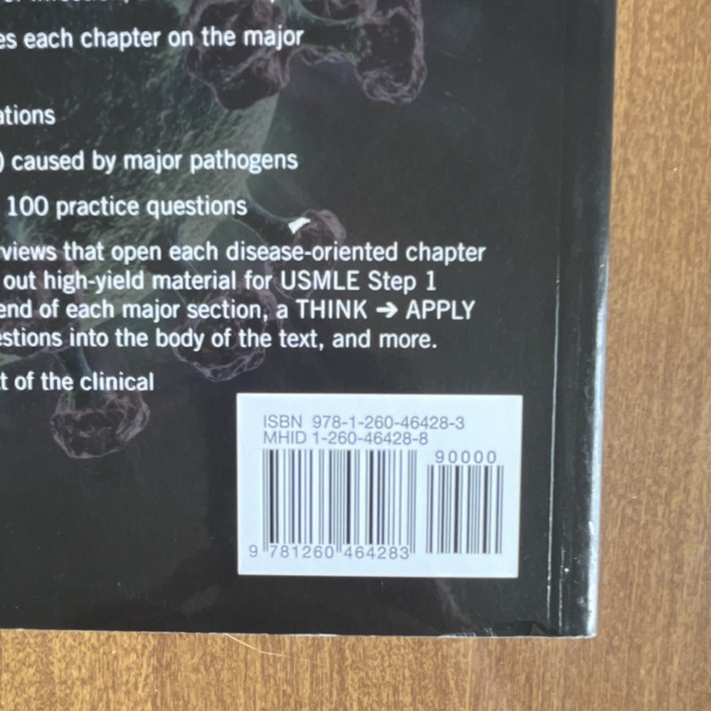McGraw Hill Sherris & Ryan's Medical Microbiology Eighth Edition Paperback gallery