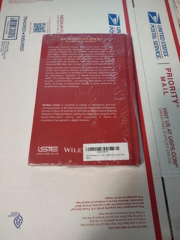 Digital Libraries and Crowdsourcing by Andro (English) Hardcover Book gallery