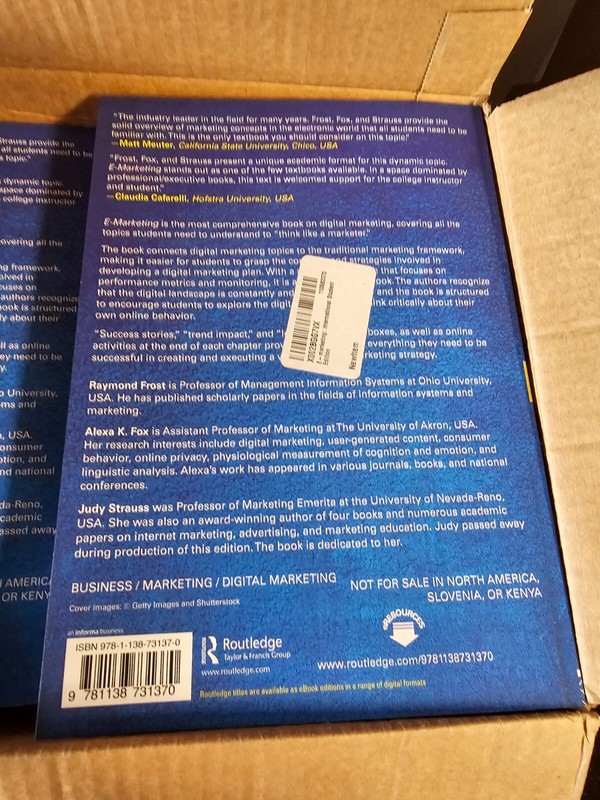 E-Marketing : International Student Edition by Raymond Frost, Judy Strauss... gallery