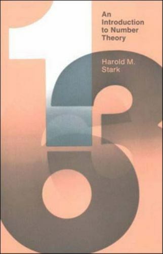 An Introduction to Number Theory (The MIT Press) by Stark, Harold M. M
