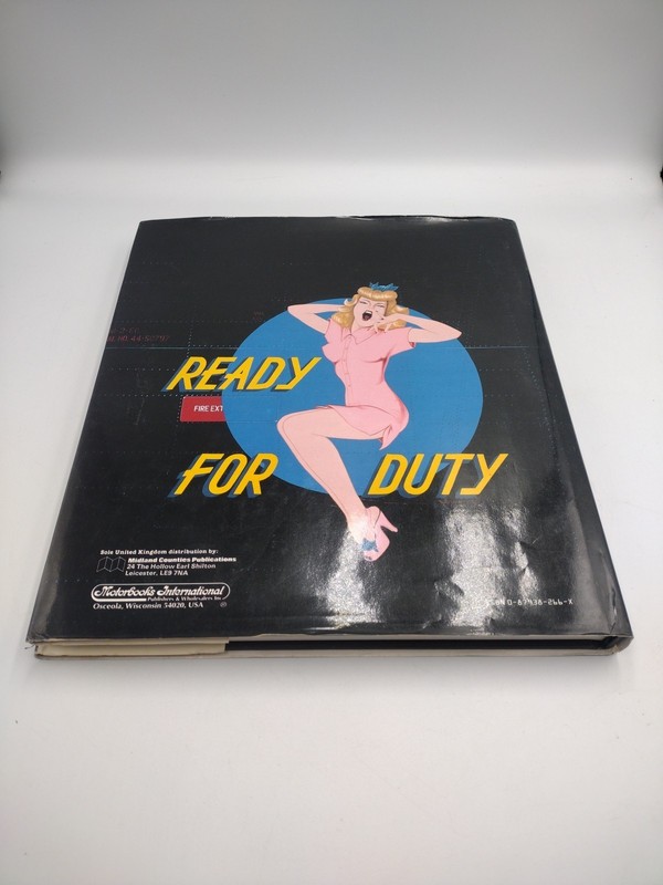 Vintage Aircraft Nose Art HC Book by Gary Valant Pinup Ready for Duty 1988 gallery