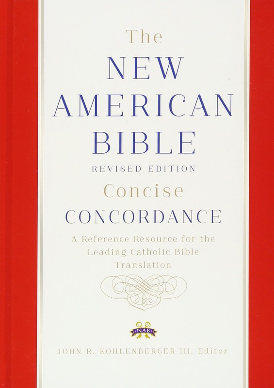 New American Bible Revised Edition Concise Concordance