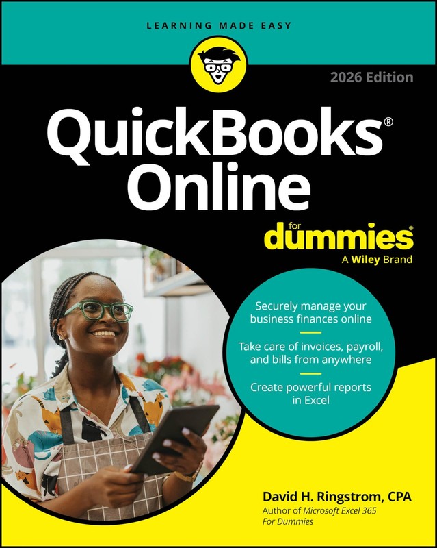 QuickBooks Online For Dummies 2026 Edition