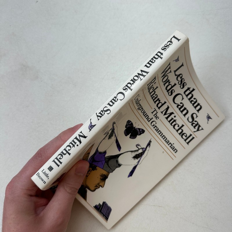 Less Than Words Can Say by Richard Mitchell (1981, Trade Paperback) gallery