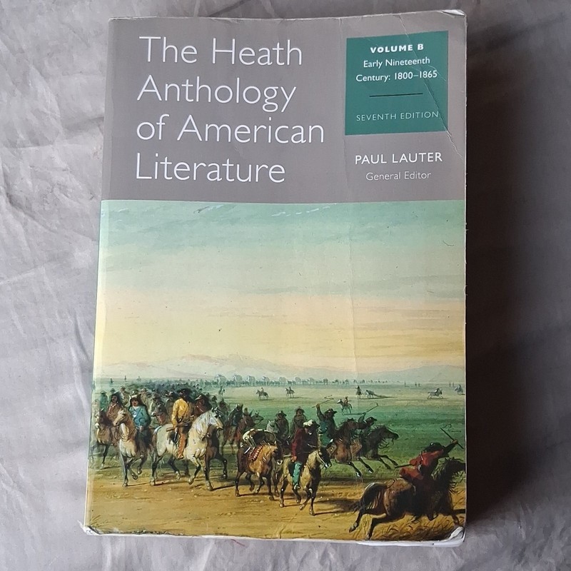 The Heath Anthology of American Literature Vol B Paul Lauter 7th Ed Cengage