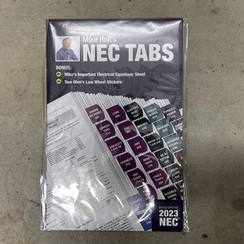 Mike Holt NEC 2023 Tab gallery
