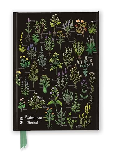 Anna Stead: A Medieval Herbal (Foiled Journal) (Flame Tree Notebooks)