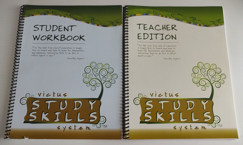LOT: Victus Study Skills System Student Workbook and Teacher Edition
