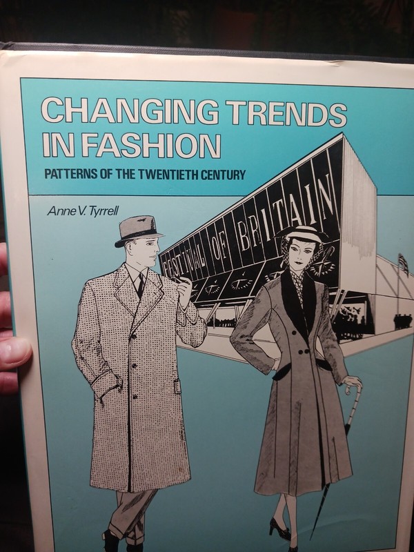 Changing Trends in Fashion: Tyrell, Anne V. Tyrrell. 1986. Dust jacket nice cond