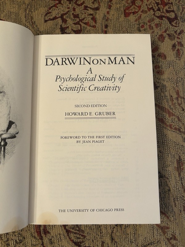 Darwin on Man Psychological Study Scientific Creativity Howard Gruber 1981 2nd E gallery