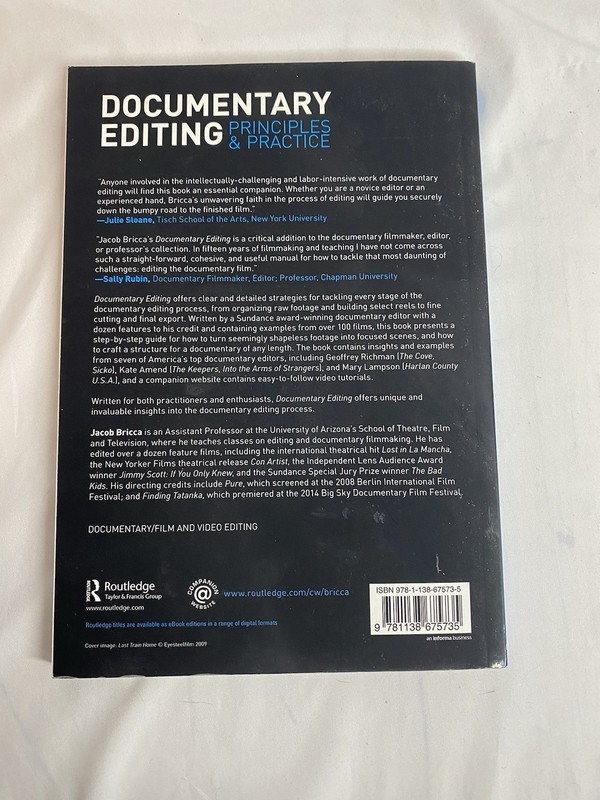 Documentary Editing: Principles Practice - Paperback By Bricca, Jacob - Good gallery
