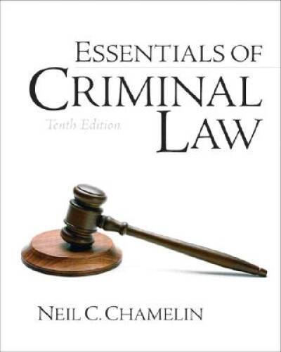Essentials of Criminal Law (10th Edition) – Paperback – GOOD