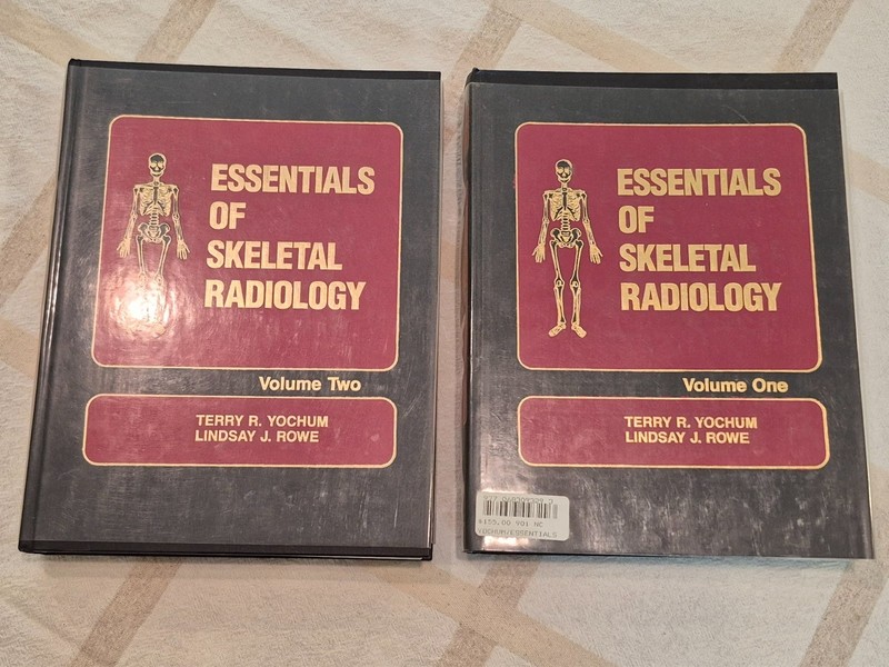 Essentials of Skeletal Radiology Vol 1 & 2, 2nd edition Yochum & Rowe Hardcover gallery