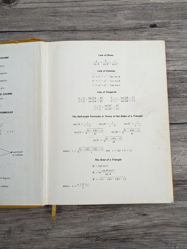 RARE Plane Trigonometry A New Approach Second Edition C. L. Johnston Math Book gallery