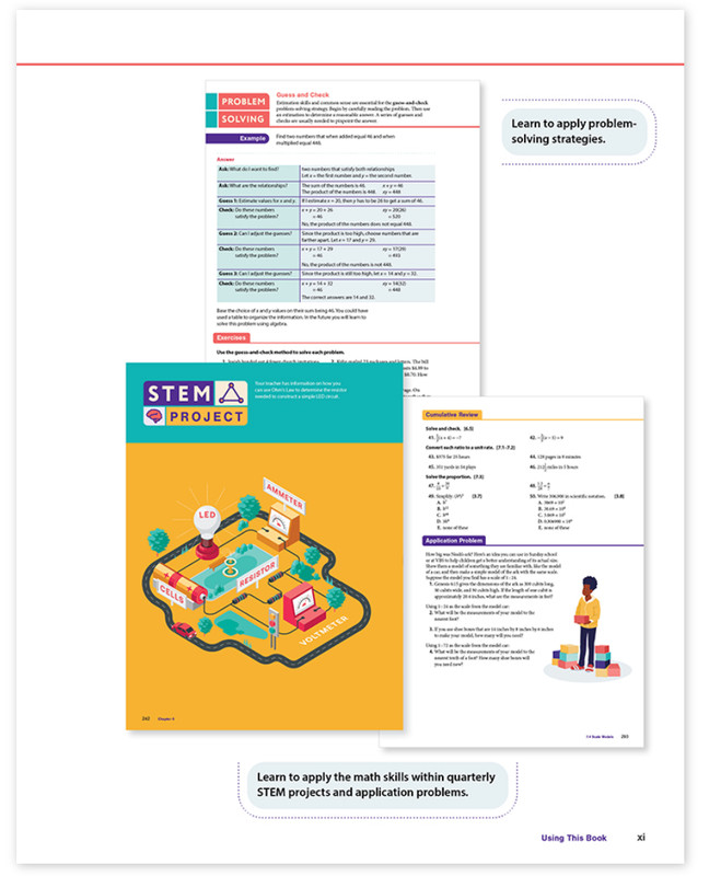2 BOOKS NEW BJU 7th grade FUNDAMENTALS OF MATH STUDENT TEXT & ACTIVITIES 3rd Ed gallery