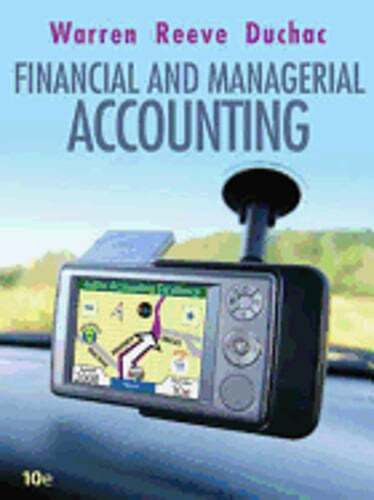 Financial & Managerial Accounting by Dr. Warren, Carl S: Used