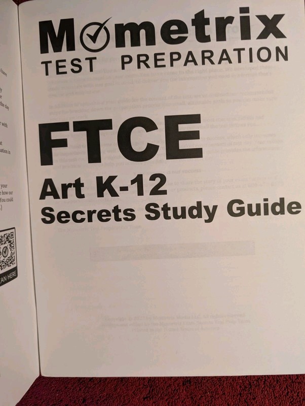 FTCE Art K-12 Secrets Study Guide: FTCE Test Review for the Florida Teacher ... gallery