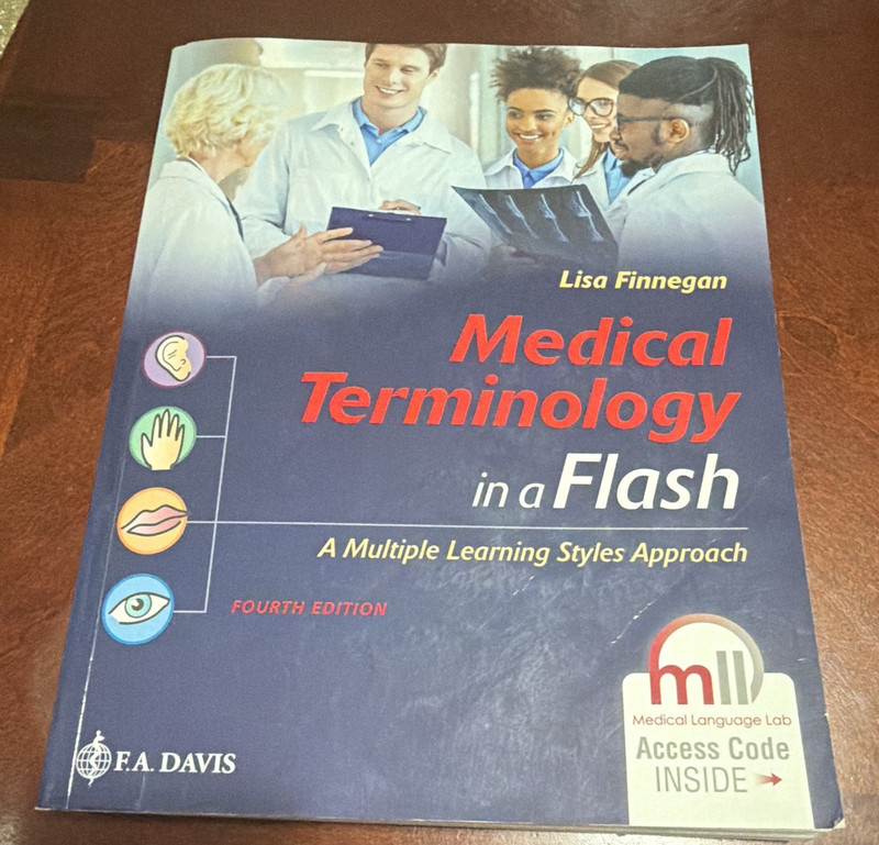 Medical Terminology in a Flash 4th Edition Textbook Lisa Finnegan F.A. Davis