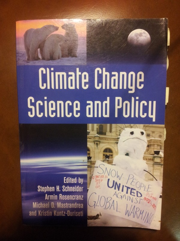 Climate Change Science and Policy