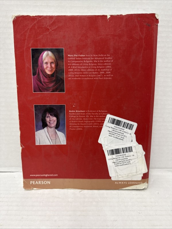 Living Religions by Mary Pat Fisher and Joseph Alan Adler (2010 Trade Paperback) gallery