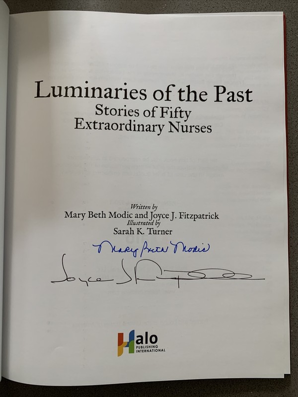 Luminaries of the Past Nurses HC – 2021 SIGNED by Modic & Fitzpatrick gallery