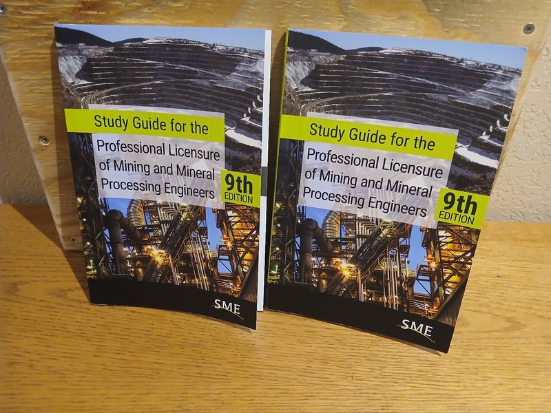 Study Guide for the Professional Licensure of Mining and Mineral Processing Engi