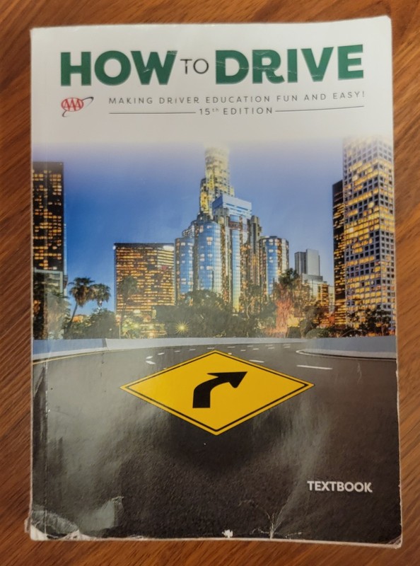 AAA 15th Edition Student Textbook How to Drive 978-1595086174