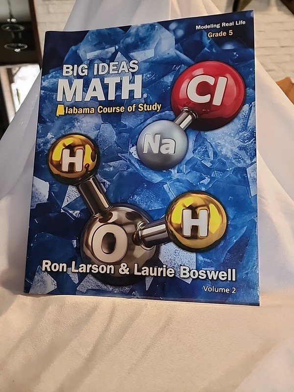 Big Ideas Math Workbook – Grade 5 Volume 2