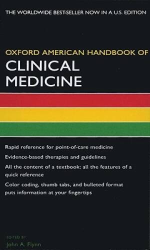 Oxford American Handbook of Clinical Medicine (Oxford American Handbooks – GOOD
