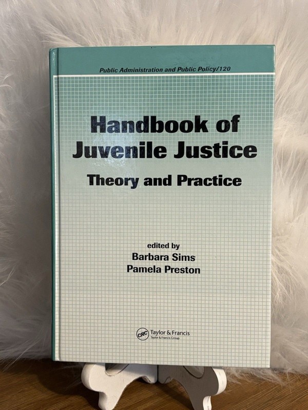 Taylor & Francis Handbook of Juvenile Justice Hardcover Sims Preston