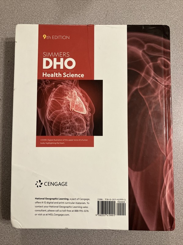 Simmers DHO Career Exploration & Skill Development Health Science 9th Edition gallery