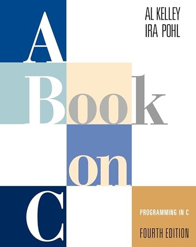 Book on C, A: Programming in C, Pohl, Ira