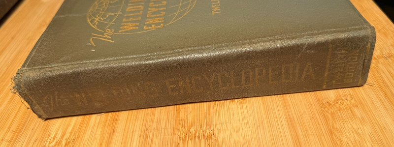 Vintage 1947 The Welding Encyclopedia Manual 12th Edition gallery