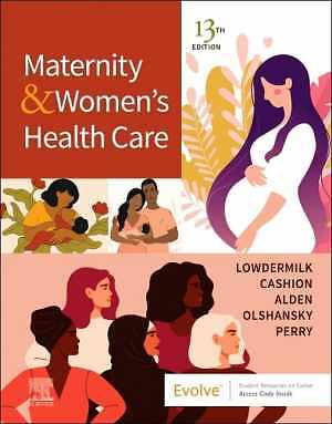 Maternity and Women’s Health Care – Paperback, by Lowdermilk RNC PhD – Very Good