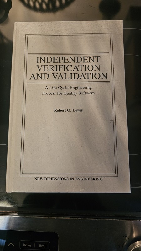 Independent Verification And Validation By Rodert O. Lewis