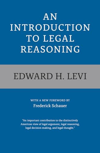 An Introduction to Legal Reasoning Levi, Edward H. [paperba